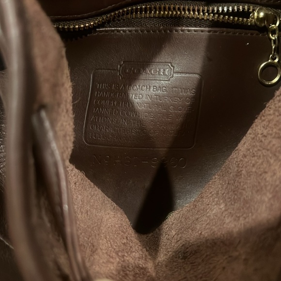 Coach 9960 vintage leather backpack - Picture 7 of 7